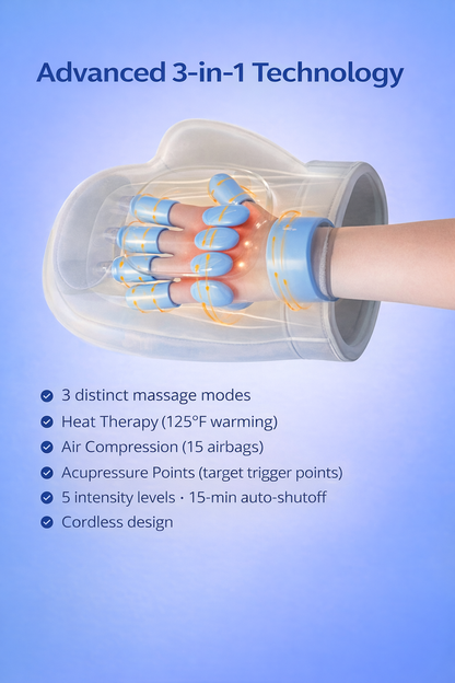 Physiomex™ Smart Hand Massager